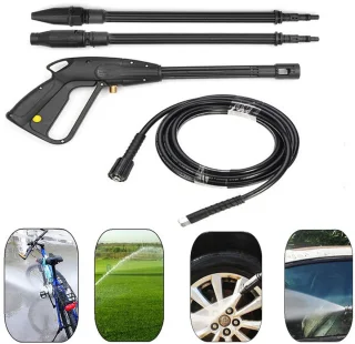 Detailing Autowaspistool Hogedrukpistool Zwart