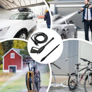 Detailing Autowaspistool Hogedrukpistool Zwart