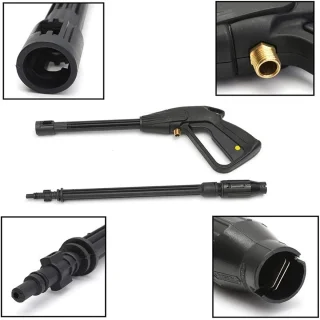 Detailing Autowaspistool Hogedrukpistool Zwart