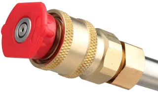 Draadloze Hogedrukreiniger 21V met 2 Batterijen en Accessoires Zwart