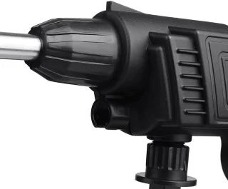 Draadloze Hogedrukreiniger 21V met 2 Batterijen en Accessoires Zwart