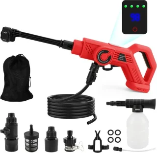 Draadloze hogedrukreiniger 25000RPM - Handheld met LCD-scherm - ShopVlot