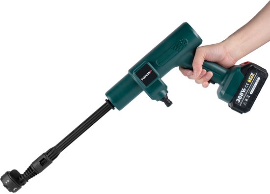 Draadloze Hogedrukreiniger 3500W 200 Bar Met Accu's - 6-in-1 Spuitmond