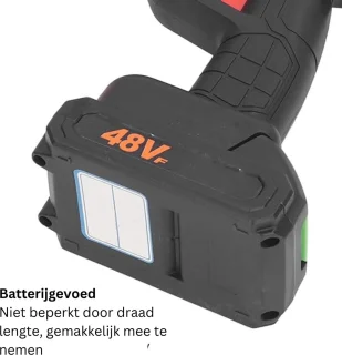 Draadloze Hogedrukreiniger 90 Bar met 1200mAh Batterij en Oplader