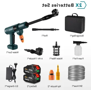 De Draadloze Hogedrukreiniger in één oogopslag