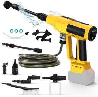 Draadloze hogedrukreiniger voor Dewalt 20V met 4 snelheden