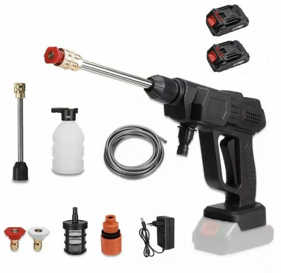 Draagbare Hogedrukreiniger 21V Accu 30 Bar review