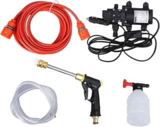 Draagbare hogedrukreiniger Auto Wasser Set
