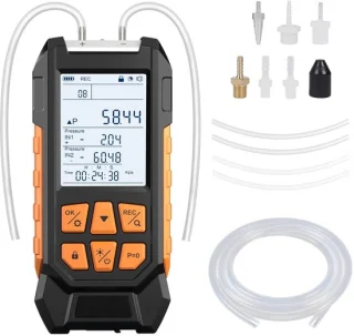 Drukverschilmeter -100-200 kPa voor lucht/gas - ShopVlot