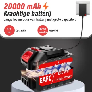 EAFC Accu Hogedrukreiniger