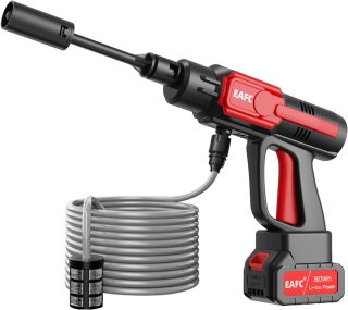 De EAFC Draadloze Hogedrukreiniger met Makita 21V Accu in één oogopslag