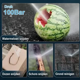 EAFC Draadloze Hogedrukreiniger met Makita 21V Accu