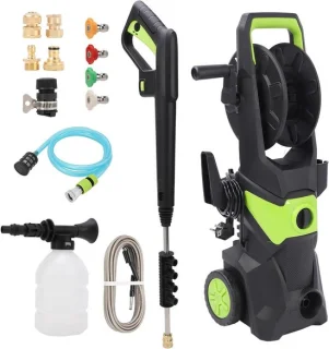 Elektrische hogedrukreiniger 4000PSI - 32ft slang - Groen