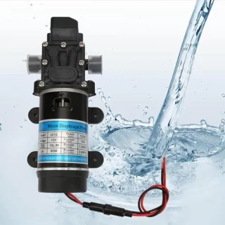Elektrische waterpomp 12V / 24V 120W