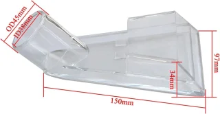 Extractiemondstuk 38 mm voor tapijtreiniger