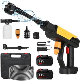 De Fubzz Draagbare Elektrische Hogedrukreiniger in één oogopslag