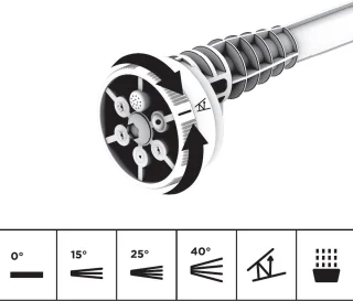 FUXTEC hogedrukreiniger accu 20V set