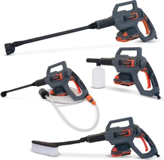 FUXTEC hogedrukreiniger accu 20V set