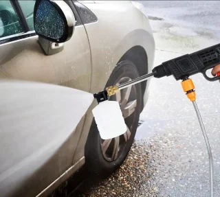 Gabrys® Elektrische draadloze hogedrukreiniger met accessoires