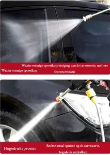 Gabrys® Elektrische draadloze hogedrukreiniger met accessoires