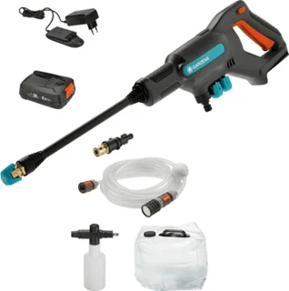 GARDENA AquaClean Accu Medium hogedrukreiniger Premium Set