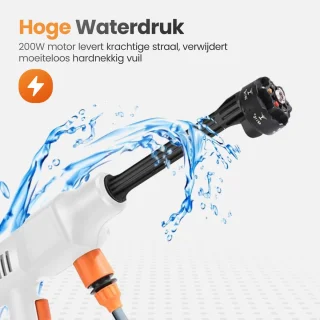 Golermo Draadloze Hogedrukreiniger 24V Lithium-Ion