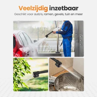 Golermo Draadloze Hogedrukreiniger 24V Lithium-Ion