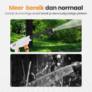 Golermo Draadloze Hogedrukreiniger 24V Lithium-Ion