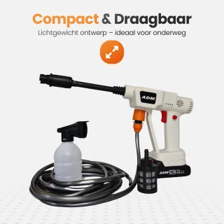 Golermo Draadloze Hogedrukreiniger 24V Lithium-Ion