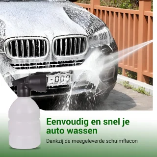 Grovux Draadloze Hogedrukreiniger 48V Zwart