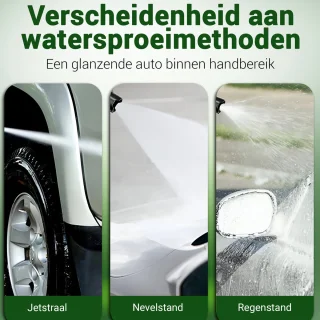 Grovux Draadloze Hogedrukreiniger 48V Zwart