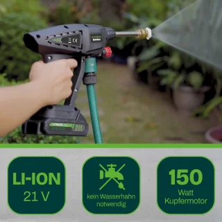 Hammersmith HydroBlast 2-in-1 autowaspistool snoerloos