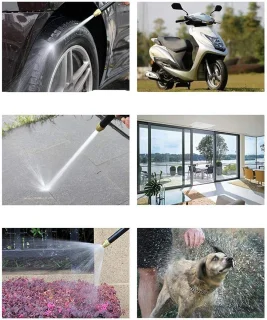 Hogedrukpistool inclusief 5m waterleiding voor hogedrukreiniger