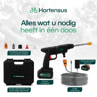 Hogedrukreiniger 3-in-1 Draadloos Accu Compact