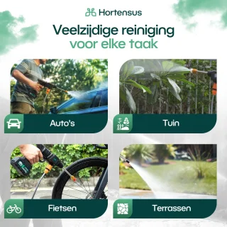 Hogedrukreiniger 3-in-1 Draadloos Accu Compact