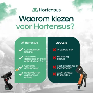 Hogedrukreiniger 3-in-1 Draadloos Accu Compact