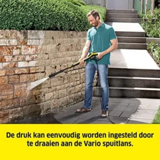 Hogedrukreiniger Auto Terrasreiniger Geel