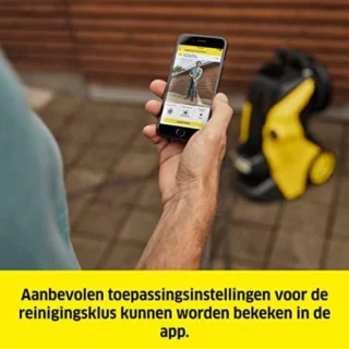 Hogedrukreiniger Auto Terrasreiniger Geel