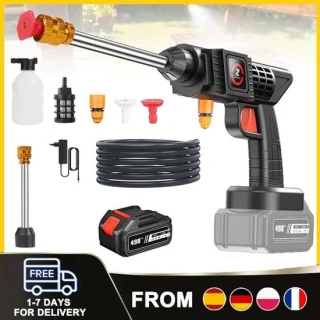 Hogedrukreiniger autowaspistool