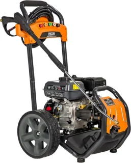 Hogedrukreiniger benzine oranje