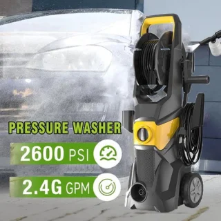 Hogedrukreiniger elektrisch – 220 V, 2600 PSI, 2200 watt, 10 meter slang, voor auto en tuin