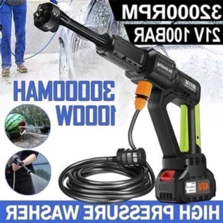 Hogedrukreiniger met waspistool