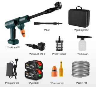 Hogedrukreiniger Terrasreiniger Spuitpistool Set