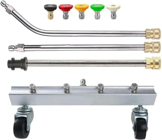 Hogedrukreiniger vloerreiniger zilver 13 inch