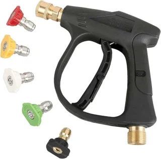 Hogedrukreinigerpistool met M22-slangconnector