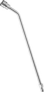 Hogedrukreinigerstangverlenging 1/4 inch snelkoppeling 35,5 cm