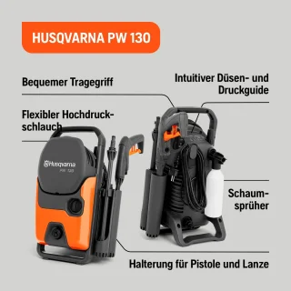 Husqvarna PW 130 hogedrukreiniger