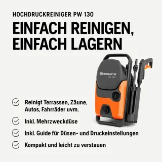 Husqvarna PW 130 hogedrukreiniger