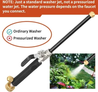 Hydro Jet Draagbare Hogedrukreiniger Pistool met Wand Extension en Slangsproeiers