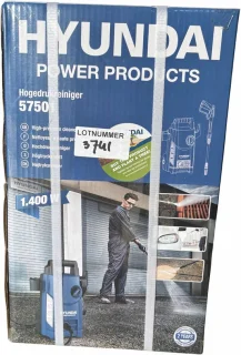 Hyundai 1400W Hogedrukreiniger (Type 57501) — compact vermogen voor thuisgebruik